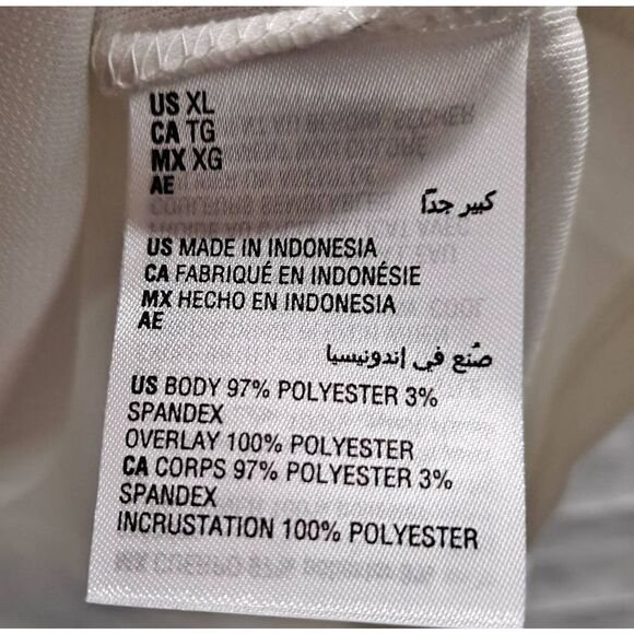 Alfani Modern Geo Sleeveless Top Soft White XLarge - Picture 4 of 7